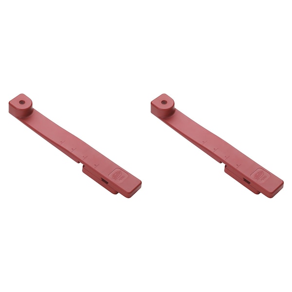 FCFG 5 in. to 8 in. Fiber Cement Siding Facing Gauge, PK 2